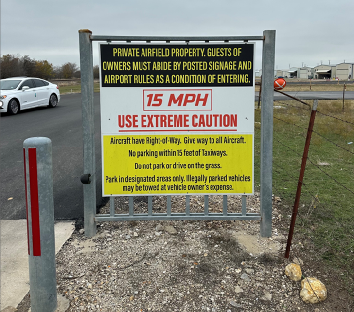 Entrance Sign